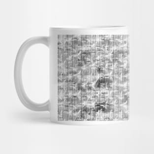 Elegant, modern pattern, silver stars and block for any occasion Mug